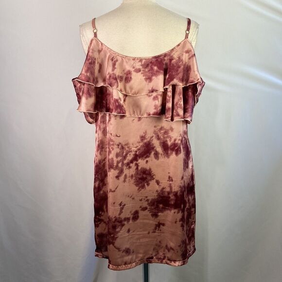 Mimi Chica Pink Tie Dye Ruffle Neck Mini - Picture 8 of 14